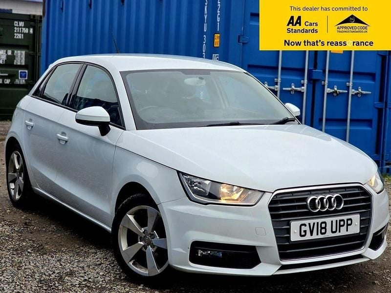 Used Audi A1 Sportback Sport 125 HP (91 kW) 2018 White Hatchback