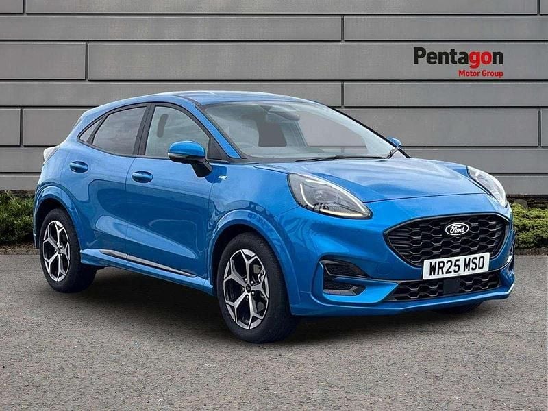 Blue Used 2025 Ford Puma ST-Line SUV | £21,995 (A bit pricey) - Image 1/4