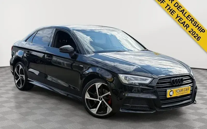 Used Audi A3 Black Edition 116 HP (85 kW) 2019 Sedan