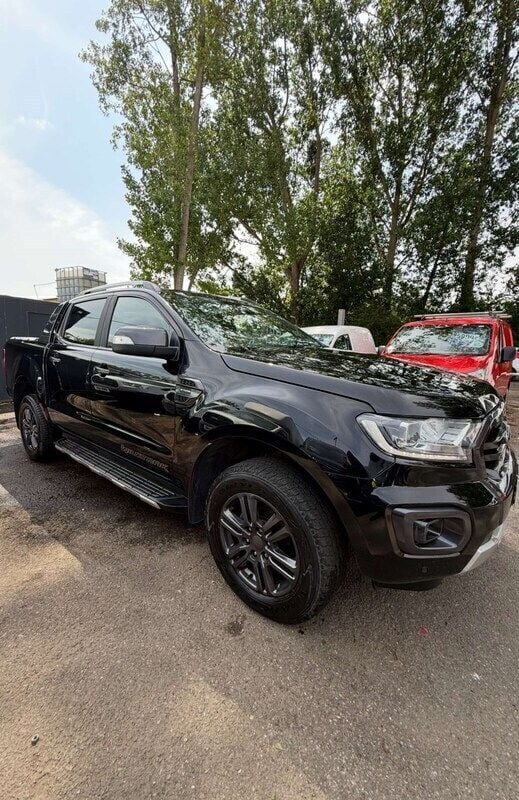 Black Used 2021 Ford Ranger Wildtrack Pickup | £12,990 (Super price) - Image 1/4