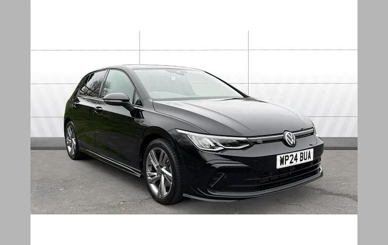 Used VW Golf VIII R-line 150 HP (110 kW) 2024 Black Hatchback