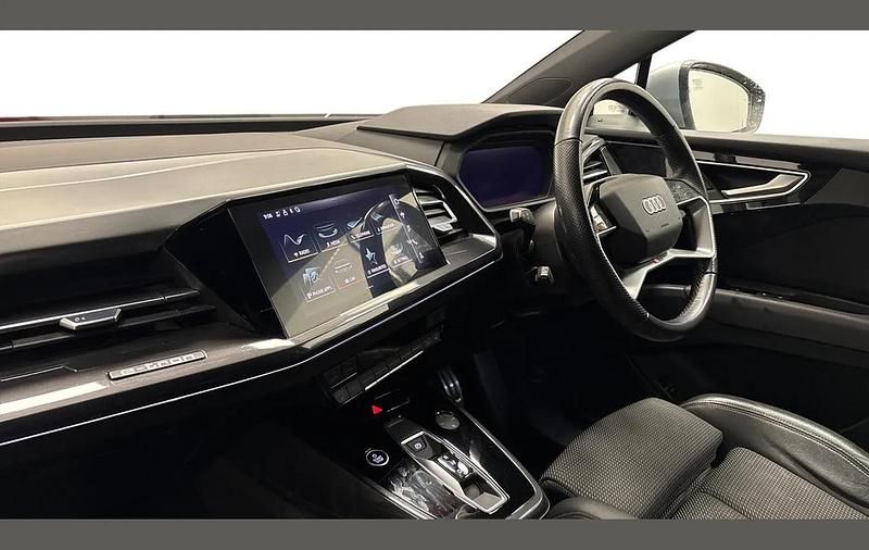 Used Audi Q4 e-tron S-Line 150 kW (204 HP) 2021 Silver SUV