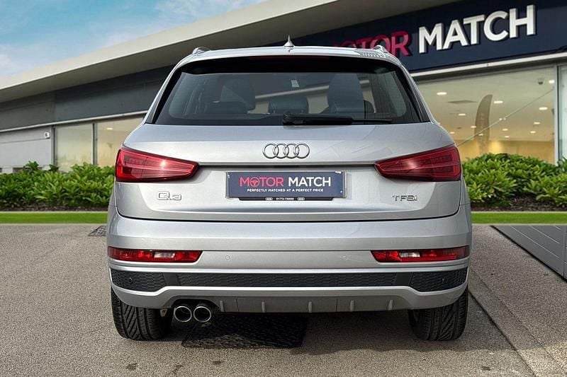 Used Audi Q3 S-Line 150 HP (110 kW) 2017 Silver SUV