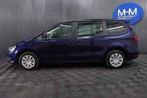 Usado VW Sharan S 150 HP (110 kW) 2019 Azul Monovolume