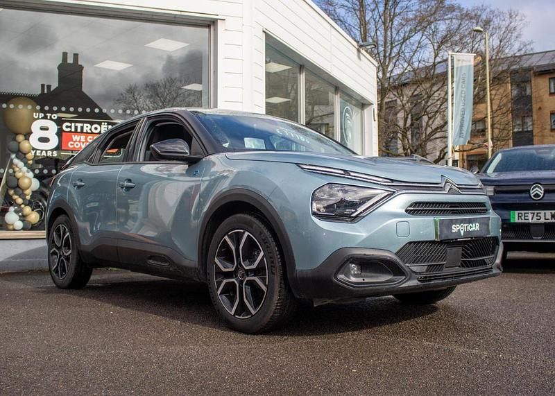 Used Citroën e-C4 98 kW (134 HP) 2021 Blue Hatchback