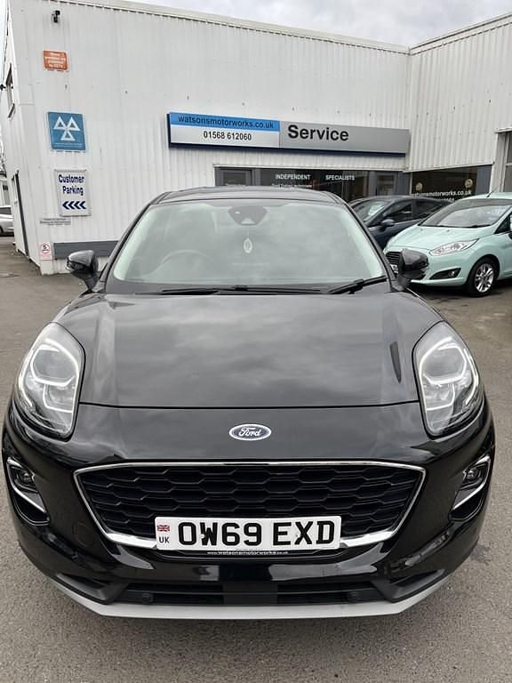 Begagnad Ford Puma Titanium 125 HK (91 kW) 2020 Svart SUV