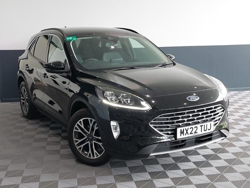 Black Used 2022 Ford Kuga Titanium SUV | £17,498 (Fair price) - Image 1/4