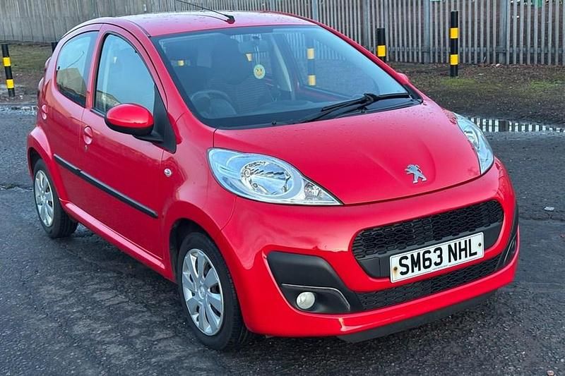 Red Used 2014 Peugeot 107 Active Hatchback | £3,795 (Fair price) - Image 1/1