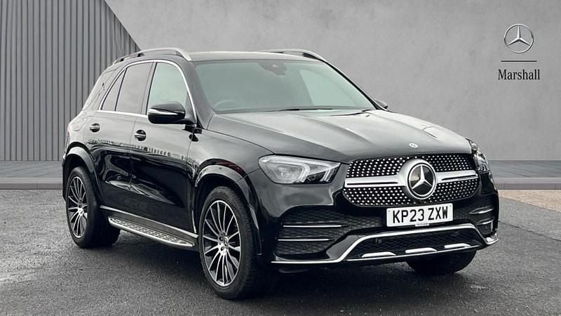 Black Used 2023 Mercedes GLE400 AMG line SUV | £49,280 (Fair price) - Image 1/4