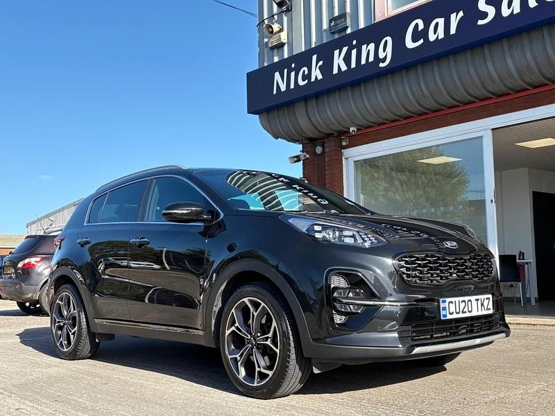 Phantom black Used 2020 Kia Sportage GT-Line SUV | £14,775 (Fair price) - Image 1/4
