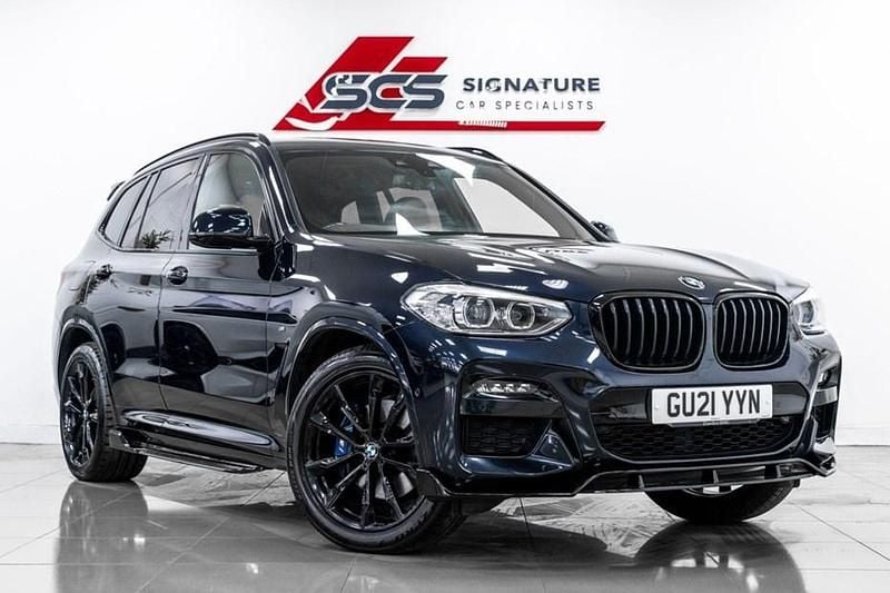 Black Used 2021 BMW X3 M Sport SUV | £32,995 (Fair price) - Image 1/1