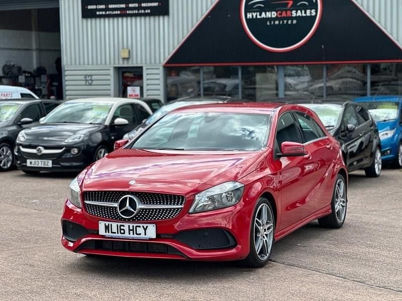 Red Used 2016 Mercedes A180 AMG line Hatchback | £8,295 (Fair price) - Image 1/3