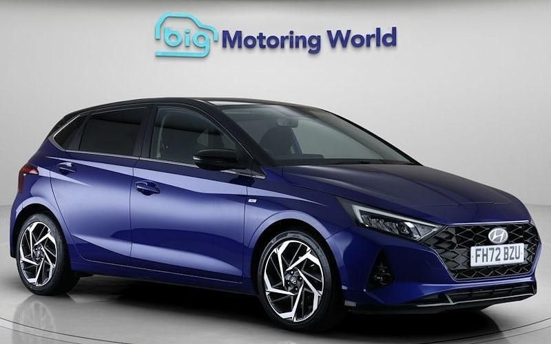 Used Hyundai i20 Ultimate 101 HP (74 kW) 2023 Blue Hatchback