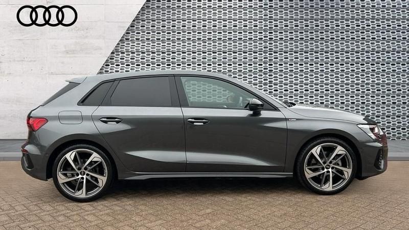 Used Audi A3 Black Edition 150 HP (110 kW) 2024 Grey Hatchback