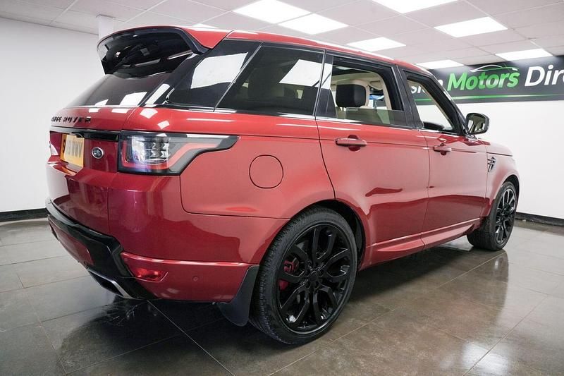 Used Land Rover Range Rover Sport Autobiography Dynamic 339 HP (249 kW) 2019 Red SUV