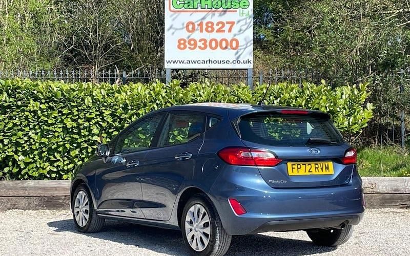 Used Ford Fiesta Trend 101 HP (74 kW) 2022 Blue Hatchback