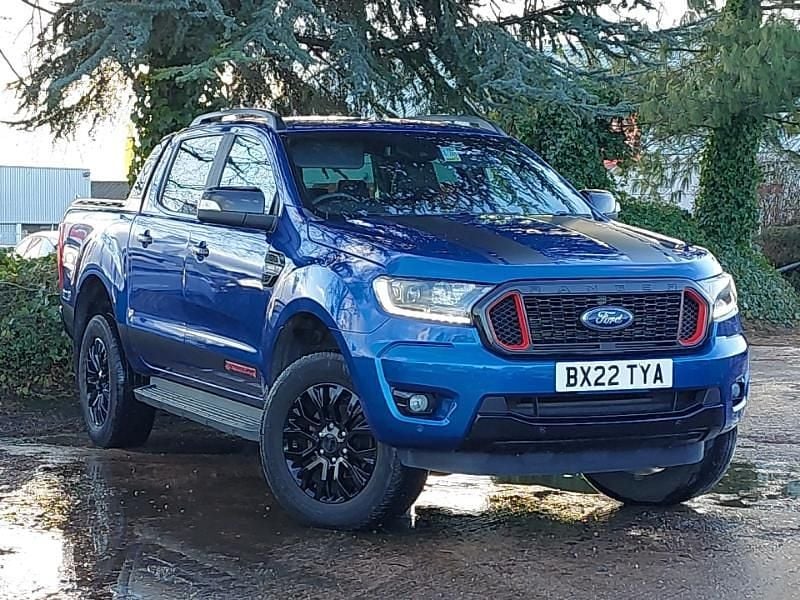 Blue Used 2022 Ford Ranger Pickup | £20,998 (Good price) - Image 1/4