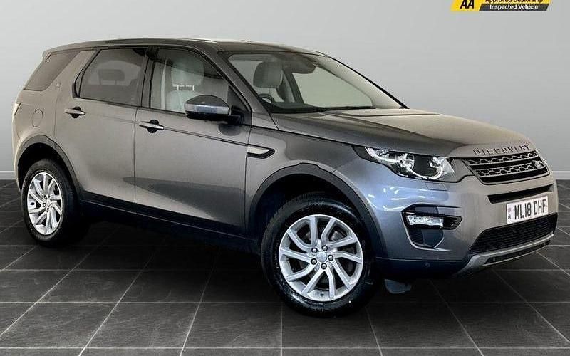 Grey Used 2018 Land Rover Discovery Sport SE SUV | £10,495 (Good price) - Image 1/2