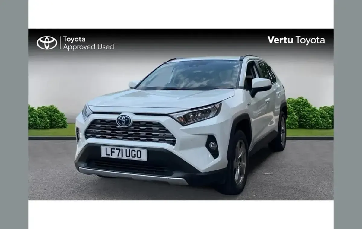 Used Toyota RAV4 Hybrid Design 218 HP (160 kW) 2021 White SUV