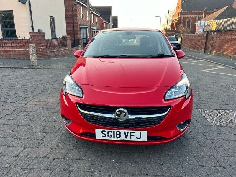 Red Used 2018 Vauxhall Corsa Hatchback | £4,499 (Super price) - Image 1/4