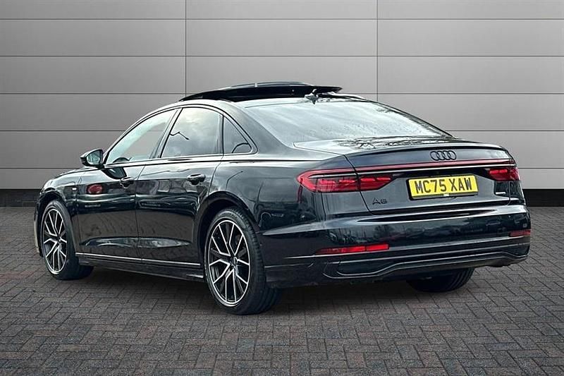 Used Audi A8 Black Edition 340 HP (250 kW) 2025 Mythos black Sedan