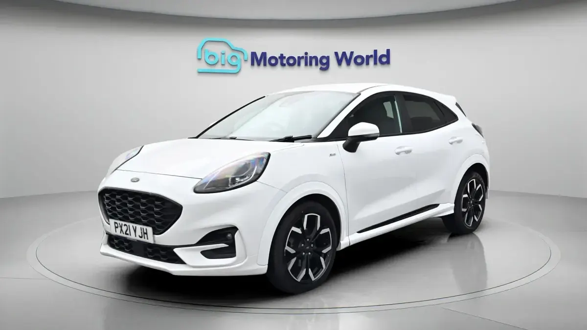 Used Ford Puma ST-Line X 125 HP (91 kW) 2021 White SUV