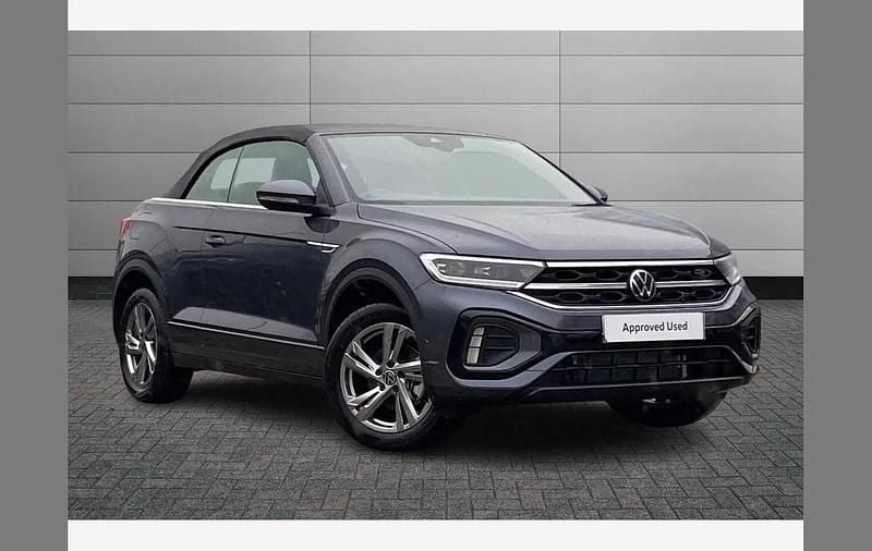 New VW T-Roc Cabriolet R-line 150 HP (110 kW) 2025 Grey Cabriolet