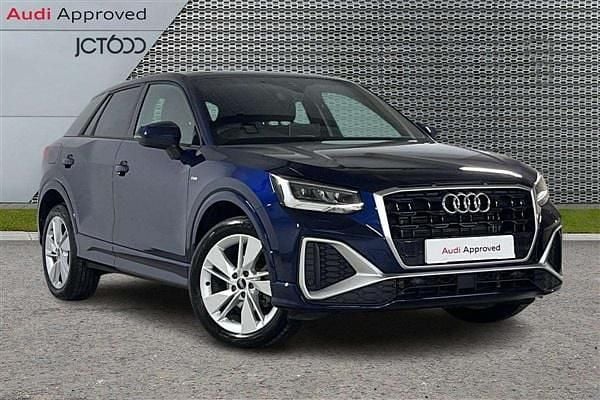 Blue Used 2024 Audi Q2 S-Line SUV | £26,272 (Fair price) - Image 1/4