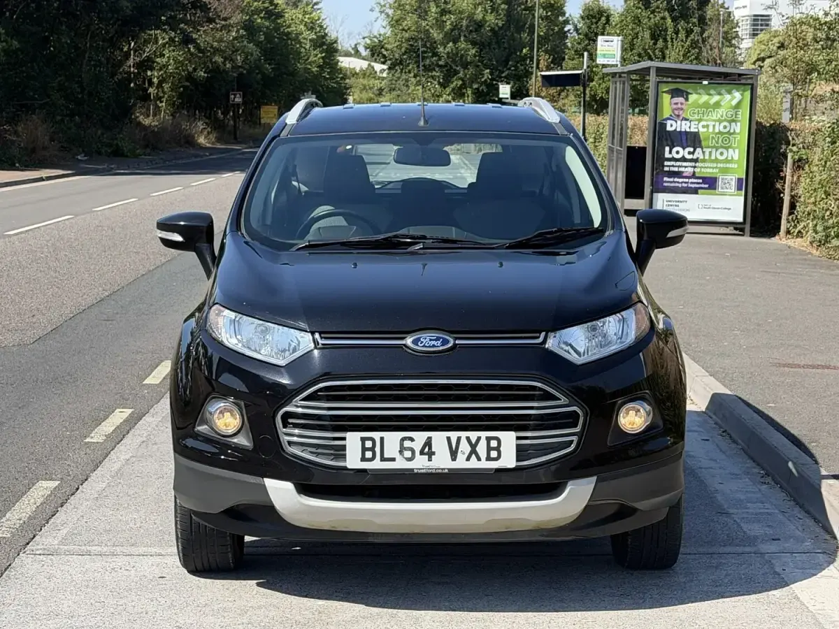 Used Ford Ecosport Titanium 2015 Black SUV