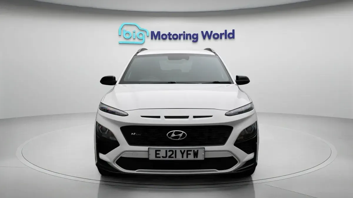 Gebraucht Hyundai Kona N Line 120 PS (88 kW) 2021 Weiß SUV