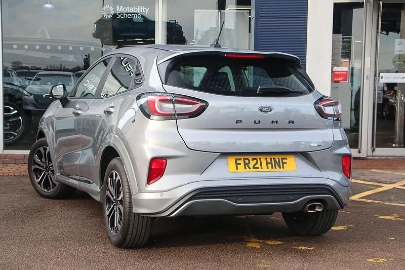 Grey Used 2021 Ford Puma ST-Line SUV | £12,429 (Fair price) - Image 1/3