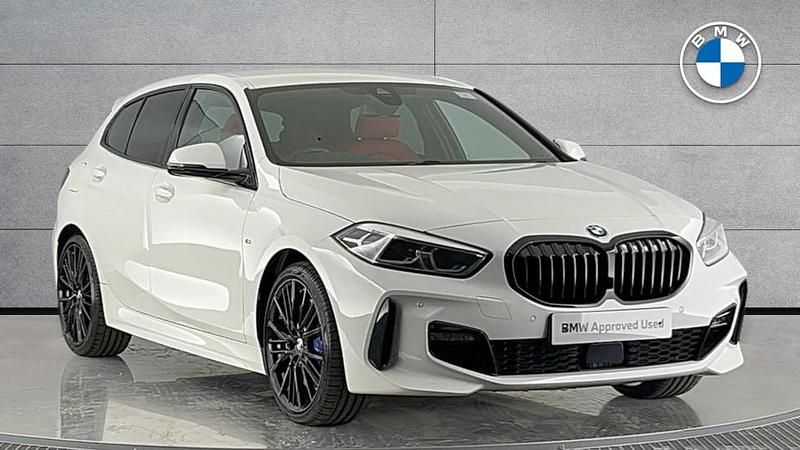 White Used 2022 BMW 120 M Sport Hatchback | £26,990 (Fair price) - Image 1/4