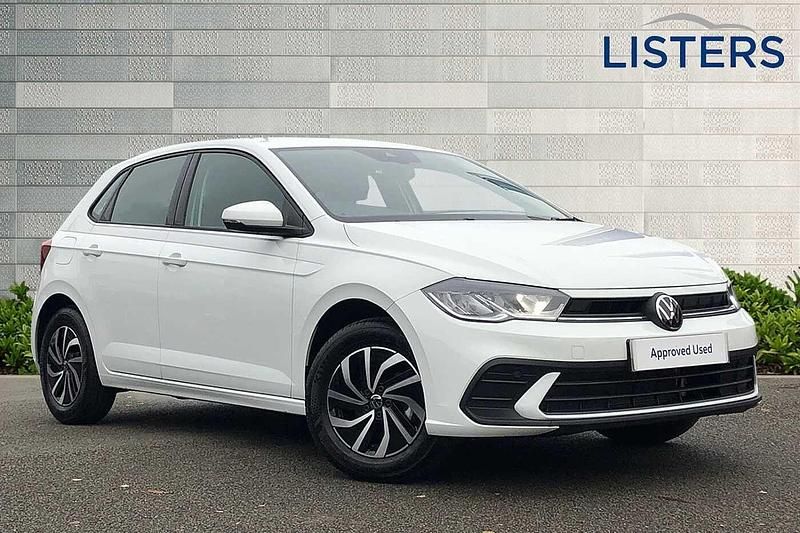 Pure white Used 2024 VW Polo Life Hatchback | £16,490 (Good price) - Image 1/4