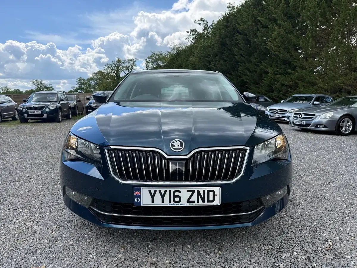 Used Skoda Superb Business Line 2016 Blue Hatchback