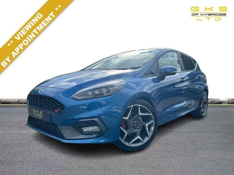 Usado Ford Fiesta ST 200 HP (147 kW) 2018 Azul Citadino