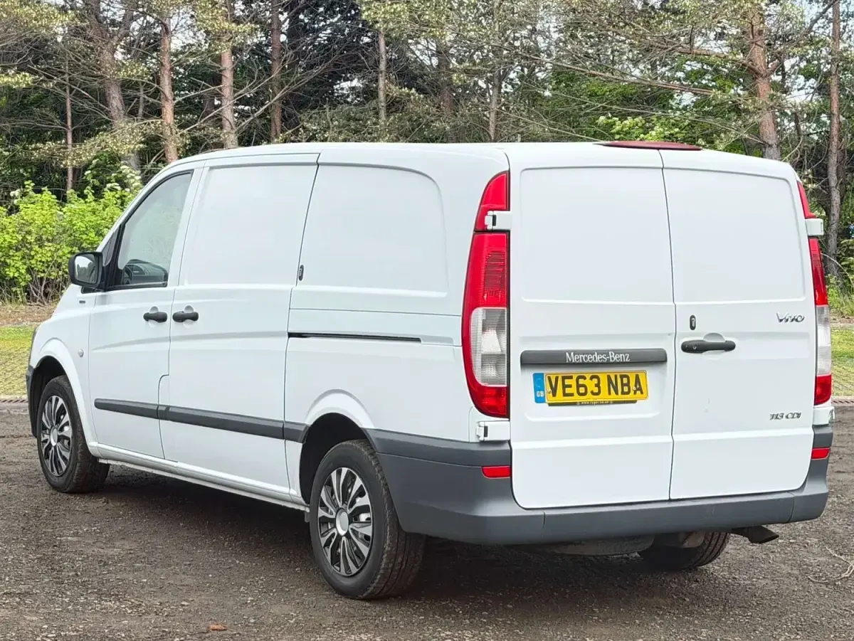 Used Mercedes Vito 136 HP (100 kW) 2014 White Van