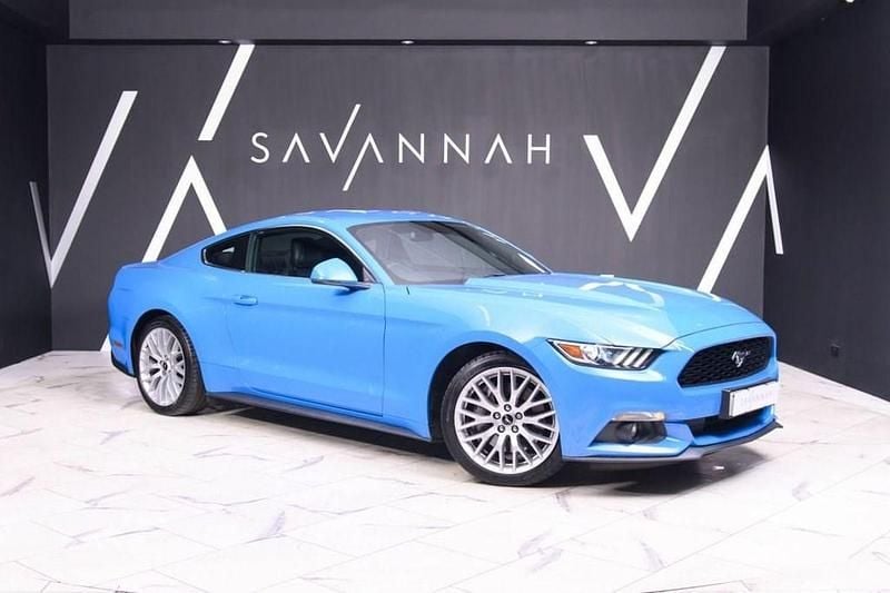 Used Ford Mustang Fastback 317 HP (233 kW) 2017 Blue Coupe