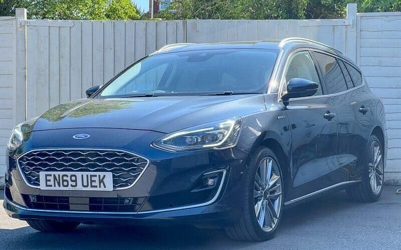 Usado Ford Focus Vignale 150 HP (110 kW) 2020 Azul Carrinha