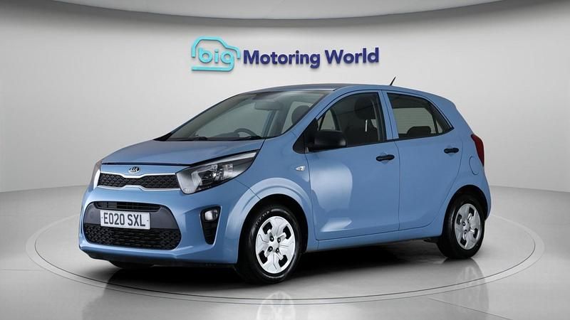 Used Kia Picanto 2020 Blue Hatchback