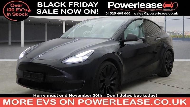Black Used 2022 Tesla Model Y Performance SUV | £25,444 (Fair price) - Image 1/4
