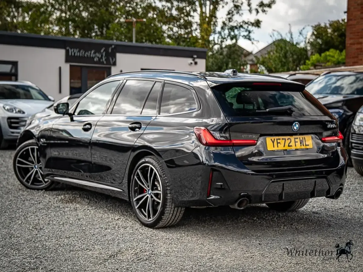 Used BMW 330e M Sport 292 HP (214 kW) 2022 Black Estate