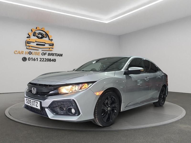 Silver Used 2019 Honda Civic SR Hatchback | £12,250 (Fair price) - Image 1/4