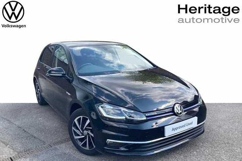 Used VW Golf VII Edition 130 HP (95 kW) 2019 Black Hatchback