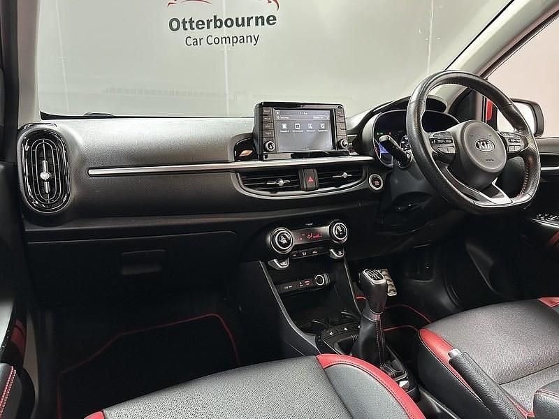 Used Kia Picanto GT-Line S 99 HP (72 kW) 2019 White Hatchback