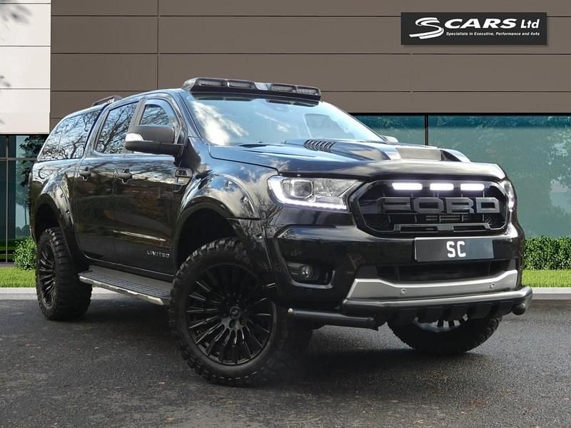 Black Used 2023 Ford Ranger Limited Pickup | £29,995 - Image 1/4