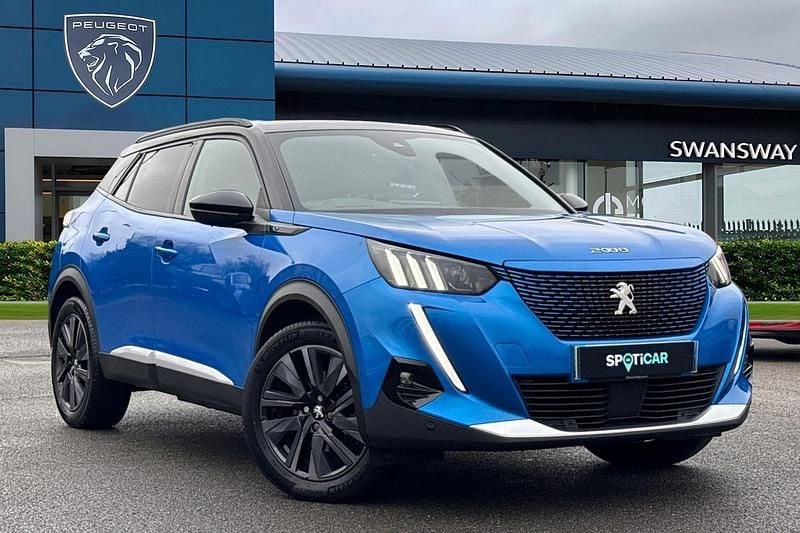 Blue Used 2022 Peugeot 2008 Premium SUV | £13,995 (Good price) - Image 1/4