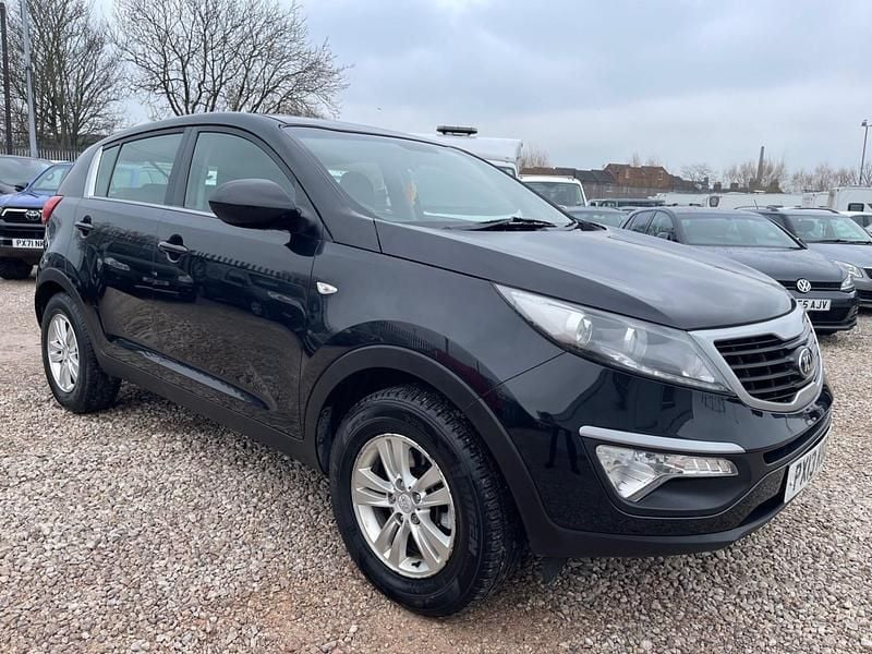 Black Used 2013 Kia Sportage 2 SUV | £4,995 (Good price) - Image 1/4