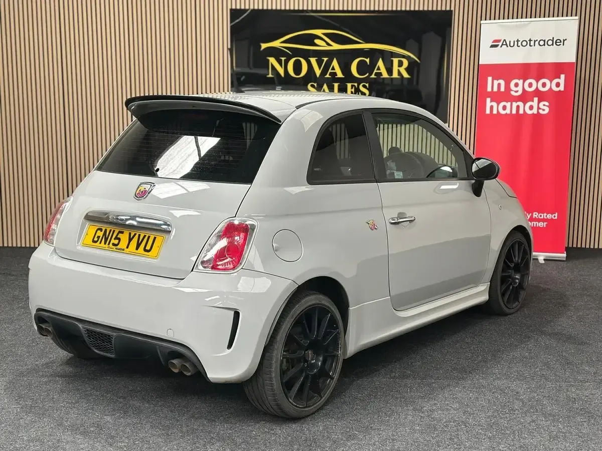 Used Abarth 500 135 HP (99 kW) 2015 Grey Hatchback