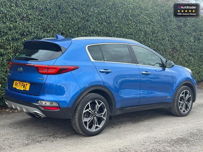 Used Kia Sportage GT-Line 2021 Blue SUV