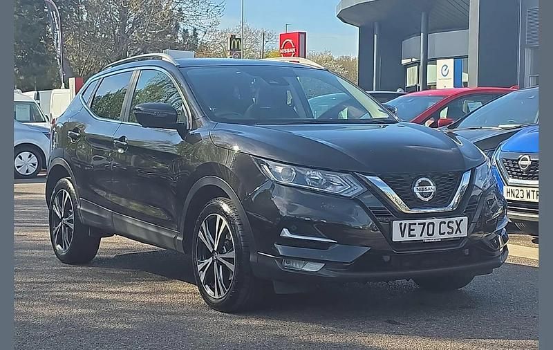 Used Nissan Qashqai N-Connecta 160 HP (117 kW) 2020 Black SUV